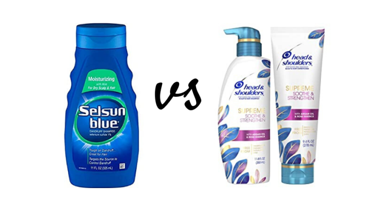 Head and Shoulders vs Selsun Blue [Which One Is Best for You?]