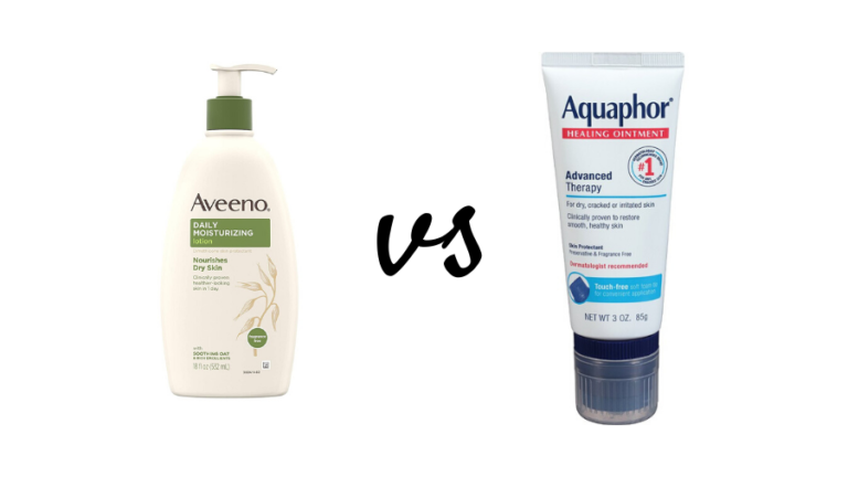 Aquaphor vs Aveeno: Which is More Effective for the Skin?