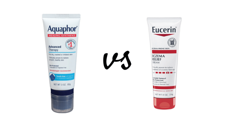 Eucerin vs Aquaphor: Which is More Effective for the Skin?